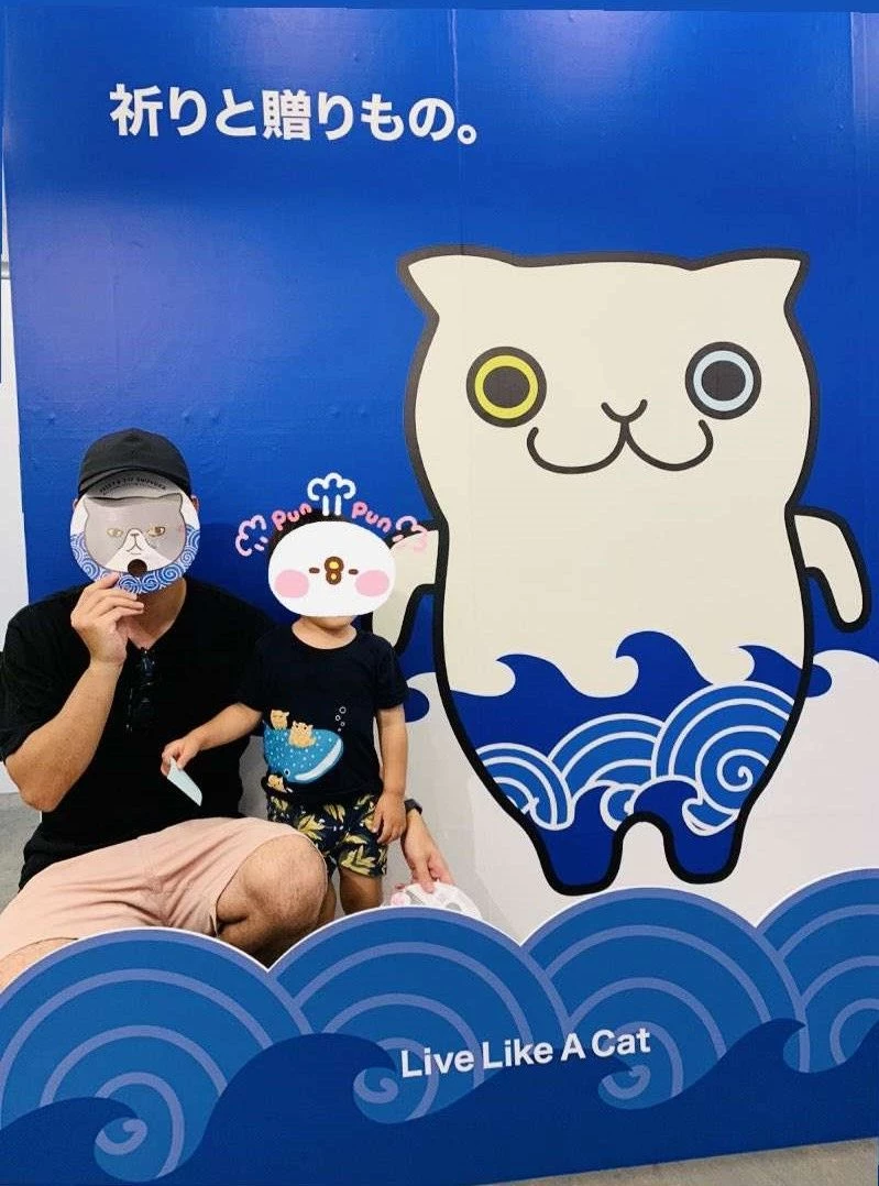 猫のように生きる。NFTアート展～Live Like A Cat～ 写真3