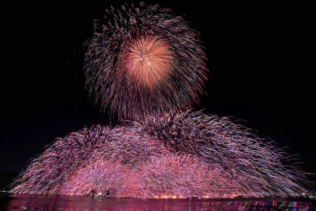 諏訪湖祭湖上花火大会 写真7